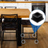 1" (25mm) 50 uxcell Square Tubing End Caps, Pcs Plastic Hole Plugs Insert End Cap for Metal Tubing Post Chair Leg Table