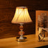 Small Modern Crystal Bedside Table Lamp, 7 x 7 x 12 Inch