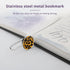 FekiLoot 1" A Bouquet of Black Sunflowers Bookmark Cool Unique Metal Bookmark Fantasy Hook Book Mark Vintage Book