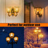 Bestview LED Flame Effect Light Bulbs, 3 Modes Flickering, Smart E12 Chandelier Base Candle Fire Light Bulb, 6 Pack