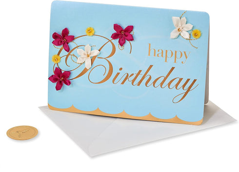 Papyrus Birthday Cards for Her, Flowers and Dessert, 2-Count