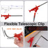28PCS Multimeter Test Leads Kit with 6 Pockets Roll Up Tool Bag, Alligator Clips, Test Hook Clips, Test Tweezer for