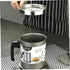 UWEOTYYY 1.7L Bacon Grease Container with Strainer, Cooking Oil Container with Anti-scalding Handle and Coaster Tray
