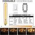 7.3inch E26 Bulb 4W Dimmable E26 Bulbs 2700K T10 Bulb 40 Bulb E26 Bulb etc,4 Pack. Tubular Led Led Warm White