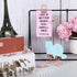 Whaline 80Pcs Cat Shaped Metal Binder Clips, Acrylic Crystal Box, 3 Design Rose Gold Cute Paper Clips for Gifts