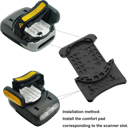 Kaibintex RS507 RS507X (P/N:KT-PAD-RS507-01R) Comfort Pad for Symbol Handheld Barcode Scanner