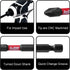Impact Bit Set with Clip, T10-T40 TORX, 10-Piece, 2 Inch Length, Industrial Strength