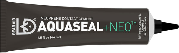 GEAR AID Aquaseal NEO Neoprene Contact Cement, Fast-Drying, Waterproof, Flexible Adhesive for Wetsuit Repair