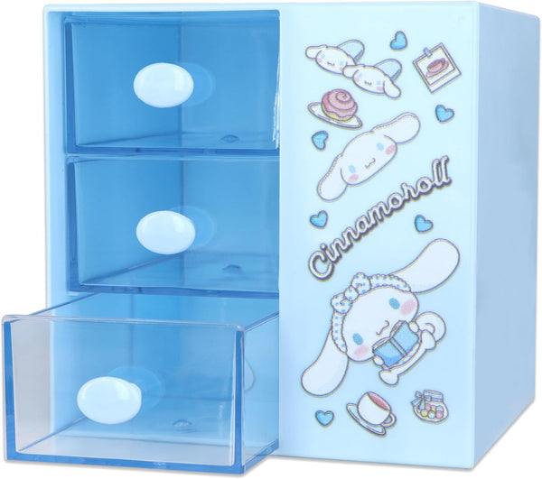 Roffatide Cinnamoroll Desktop Container, Cute Pencil Cup Pot Makeup Brush Holder for Desk Office Supplies