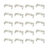 SinLoon T5 LED Light Bulbs, 20 Clips Holder Bracket for Lamp Socket Shop Light Fixture