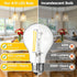Dimmable A19 Bulb 60W 6W Bulbs 3000K 850 E26 4 Pack ASOMST LED Filament Equivalent, Vintage Edison Light Soft White LM