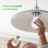 A19 LED Light Bulb, 75W Equivalent, 11W 2700K Warm White, Non-Dimmable, 6-Pack