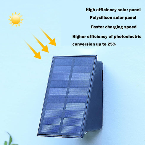 ASLIDECOR Solar Wall Lights, UP and Down Warm White Fence Lighting, Waterproof Deck Step Light for Outdoor