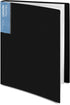 Dunwell 9x12 Presentation Book (Black), 24-Pocket Folder with Plastic Sleeves for 9 x 12 or A4 Documents