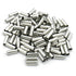 Baomain 100-Pack AWG 6/16mm² Long: 18mm Copper Crimp Connectors – Non-Insulated Ferrule Pin Terminals