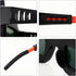 Auto Darkening Welding Goggles, Solar Powered True Color Anti-Glare Safety Welding Glasses for TIG MIG MMA Plasma Welding, Lightweight Welders Glasses with Protective Lens and Elastic Band