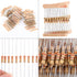 1000Pcs Resistor Kit, Electronic Resistance 5% Assortment 1 Ohm-10M Ohm 1/2W Carbon Film Resistors for DIY Projects