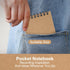 Pocket Notebooks Set of 12 - Small 3x5 Spiral Notepads, Office Style Mini Notebook, Lined College Ruled Paper for Home,