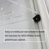 PIAOLGYI Shelf Bracket for IKEA Milsbo Indoor Greenhouse Cabinet,Accessories Compatible with IKEA Milsbo Glass