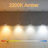 5 Inch E26 Bulb 80 2200K Bulb 6W Dimmable, 800LM T10 T9 Bulbs 120V 6Pack Led Equal Watt, Amber White Vintage Edison