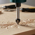 NUTIO 90 1/4 Inch 1/2 Inch Degree V Groove Router Bit Carbide Chamfer, Shank and Diameter V Cutting Tool for CNC