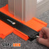 Saker Contour Gauge, 10 Inch Lock Profile Tool for Precisely Copying Irregular Shapes, Welding, Flooring, Woodworking