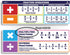Sproutbrite Educational Math Posters - Fractions Order of Operations Classroom Banner Decorations for Teachers