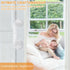 2 Pack MOROBOR Strong Suction Cup Door Handles, Glass Doors Handle Vacuum Removable Suction Cup Door Grab Bar Heavy