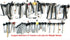 SBDs Universal Weight Stack SELECTOR Key - Quick Release Pin Tensile (3/8" Dia - 3-3/4" Locking Space) with Chrome PL