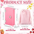 4 Sets CroBlissful Pink Money Bank Acrylic Box for Gambler Winner Bank Portable Safe Casino Money Box Gift for Gambler