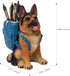 Cute Dog Pen Holder for Desk, Unique Desk Accessories Decor for Home Office School, German Shepherd Gifts for Dog Lovers