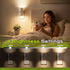 Dimmable 2 Pack 3 4-Level Plug in Night Light Motion Sensor, LED Nightlight with Color Modes, Brightness, Dusk to Dawn