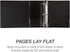 Samsill Durable 5 Inch D Ring Binder, Customizable Clear View, Black, Made in the USA, Holds 1050 Pages