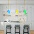 5Pcs Plastic Lampshade Replacement Horseshoe Lamp Cover for Table Desk Bedside and Floor Lights Lightweight