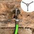 3/8" Adjustable Water Shut Off Replacement Handle for Outdoor Garden Faucet, Spigot, Hose Bib, Round Wheel, Upgraded