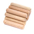 ZOENHOU 1000 PCS Wooden Dowel Pins 3/8" x 1 1/2", Hard Wood Fluted Dowel Plugs with Beveled Ends for Woodworking