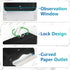 Commercial , Multifold/Trifold/C Fold Papers Dispenser, Bathroom Hand Towels Wall Mounted Tissue Holder, No-Drill