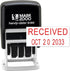 Mark 2000 Self-Inking Rubber Date Office Stamp with Received Phrase & Date, Red Ink (Handy-Dater S160), 12-Year Band