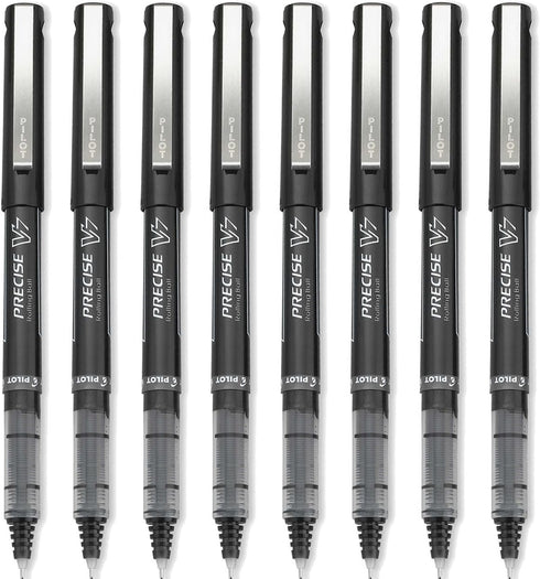 Pilot Precise V7 Fine Premium Rolling Ball Pens, Capped