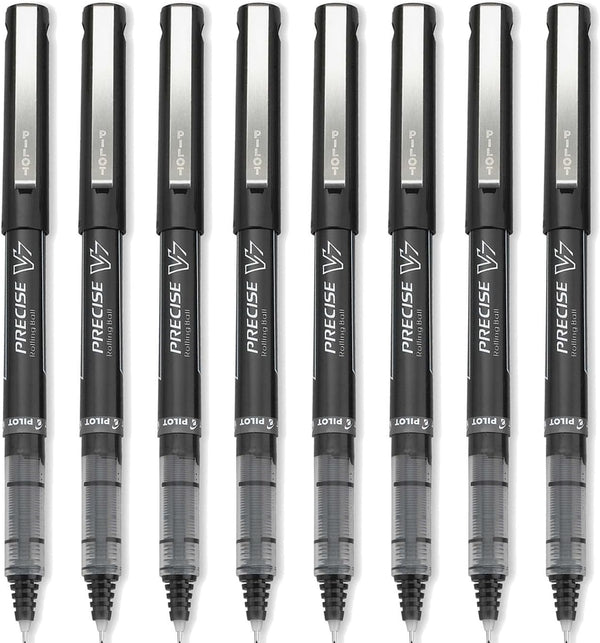 Pilot Precise V7 Fine Premium Rolling Ball Pens, Capped