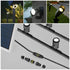 3 Pin IP68 Outdoor Waterproof Electrical Wire Connector for 5-14mm Wire Diameter, Max 40A, 450V, 2 Way