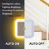 Hallway(24 Tuanse LED Night Lights Plug into Smart Sensor Automatic Night Lamp Nightlights Accessories for Bedroom