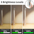 baishezhuan 3-Levels 48 Portable LED Table Lamp Brightness, Rechargeable Battery Up to Hours Usage, Night Light
