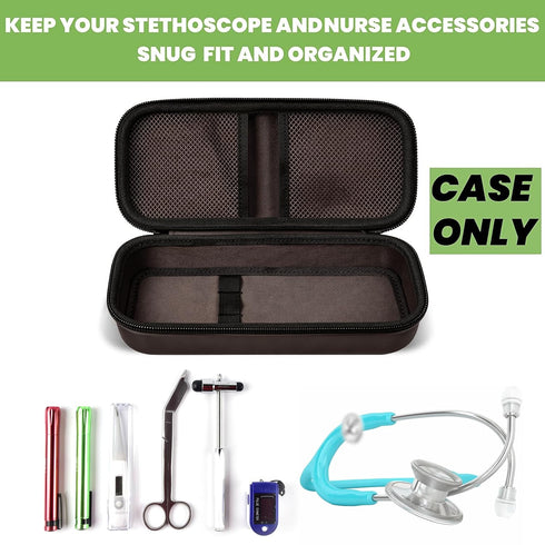 3M Stethoscope Case for Littmann Classic III Monitoring/Lightweight II S.E/Cardiology IV Diagnostic/for MDF Acoustica