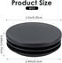 LIQWEI 8Pcs Rubber Plug, Round Plastic Cap, Plastic Plugs for Round Holes Pipe Caps, Hardware Plugs End Caps for Rounds