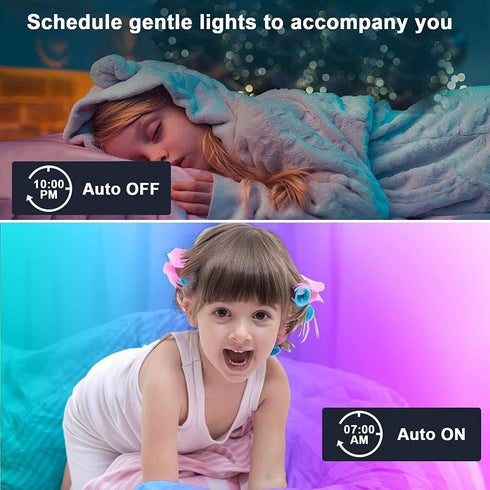 65.6ft Tenmiro Led Strip Lights Smart Led Light Strips Music Sync Color Changing LED Lights App Control Led Lights