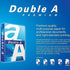 Double A A4 500 80GSM- 8.3" 11.7" Printing Paper - Sheets - Dimensions x - White