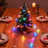 33ft 100 JACUXLSS Flower Fairy String Lights, LED Cherry Blossom Plug in Easter Christmas Tree Hanging Dcor Lamp