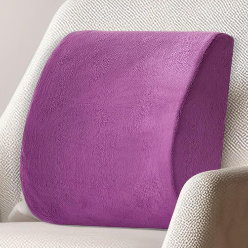 Generic Back Support Pillow - Pressure Relief Cushion, Orthopedic Lumbar Memory Foam | Ergonomic Seat Pillow, postur