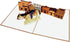 iGifts And Cards Inspirational Cowboy 3D Pop Up Greeting Card, All Occasion, Happy Birthday, Saloon Gift